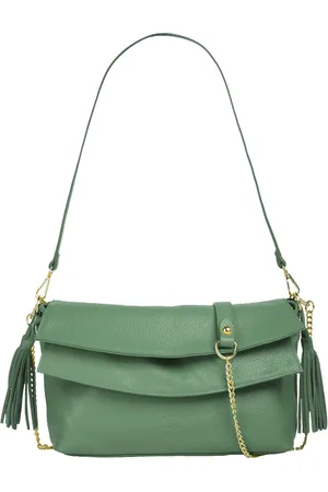 Samantha Look Schoudertas echt leer, made in italy
