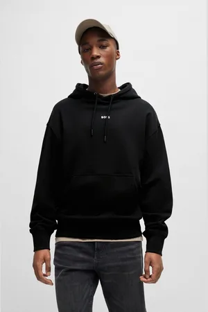 HUGO BOSS Hoodie WeSmallhood met kangoeroezak