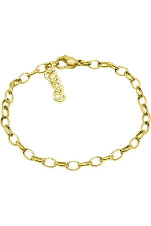 Firetti Edelstalen armband Sieraad cadeau ankerketting schakeling, 3,9 mm breed