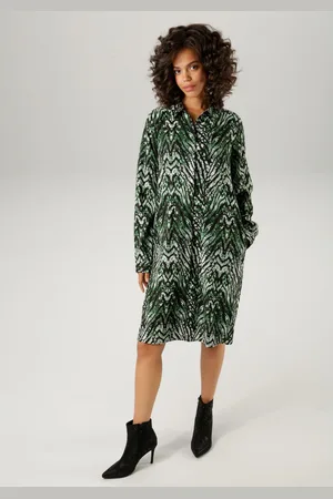 Aniston Blousejurk in extravagant dierenprint - elk stuk is uniek