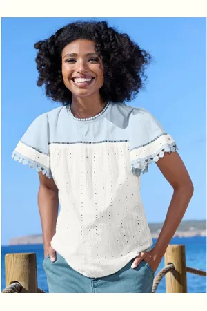 Heine Blouse met korte mouwen