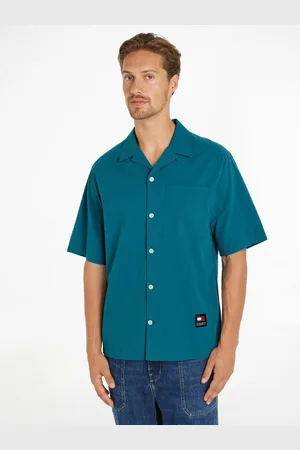 Tommy Hilfiger Overhemd met korte mouwen TJM RLX SEERSUCKER CAMP SHIRT