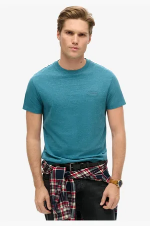 Superdry Shirt met ronde hals ESSENTIAL LOGO EMB TEE