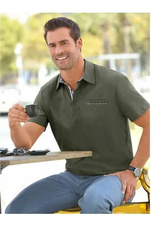 marco donati Poloshirt Shirt met korte mouwen (1-delig)