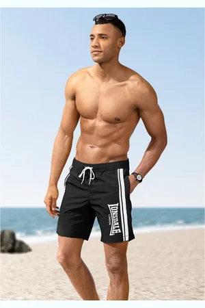 Lonsdale London Short TAMESIDE zwembroek met elastische band en rijgkoord