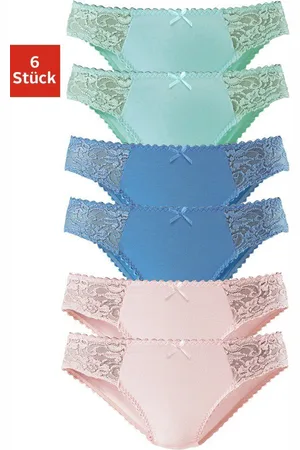 Petite Fleur Jazz-hipsters elastische katoenkwaliteit (6 stuks, Set van 6)