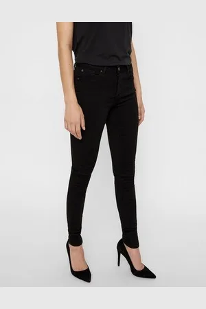 VERO MODA Skinny fit jeans VMLUX NW SUPER S JEANS in extra zachte modalkwaliteit