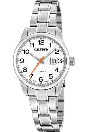 Calypso Kwartshorloge Basic Horloge, dameshorloge, stalen band, analoog, dag