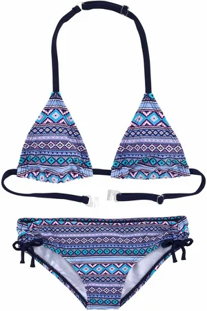 QS by s.Oliver Triangelbikini met grafische print