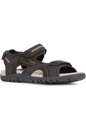 Geox Sandalen UOMO SANDAL STRADA , zomerschoen, klittenbandschoen, outdoorsandaal, trekkinglook