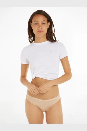 Tommy Hilfiger Bikinibroekje Bikini achterkant volledig van delicate kant