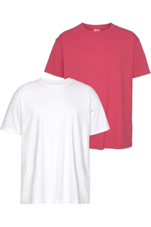 Fruit Of The Loom T-shirt van puur katoen (set, 2-delig)