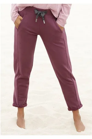 ELBSAND Sweatbroek Brinja met logoprint op de tailleband en zakken, joggingbroek, loungebroek