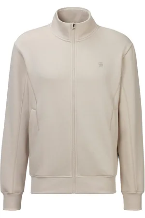 G-Star Sweatvest met logoprint op borsthoogte