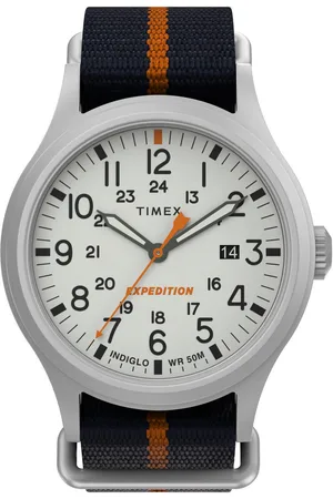 Timex Kwartshorloge Sierra Horloge, herenhorloge, datum, lichtgevende wijzers, mineraalglas, analoog