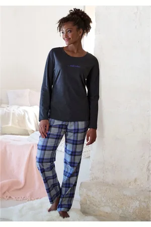 VIVANCE DREAMS Pyjama van knuffelzacht flanel (2-delig)