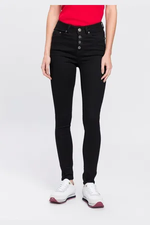 ARIZONA Skinny fit jeans Ultra Stretch extra-strakke been snit, hoge taille, enkel-lang