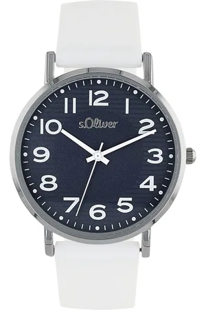QS by s.Oliver Kwartshorloge Horloge, dameshorloge, analoog, siliconen band