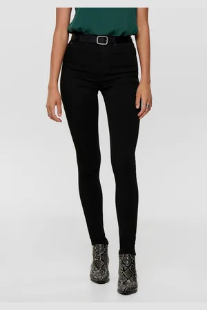 ONLY Skinny fit jeans ONLFOREVER BLACK LIFE HW SK SOO796C NOOS