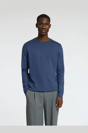 SELECTED Gebreide trui SLHBERG CREW NECK NOOS