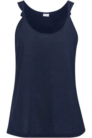 Lascana Tanktop met knoopdetail aan de band