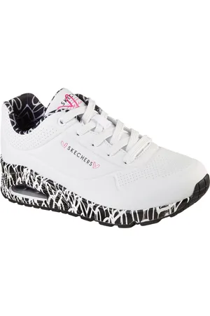 Skechers Sneakers UNO LOVING LOVE Vrijetijdsschoen, lage schoen, veterschoen met luchtkamerzool