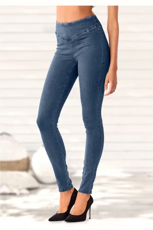Buffalo Jeggings met brede tailleband