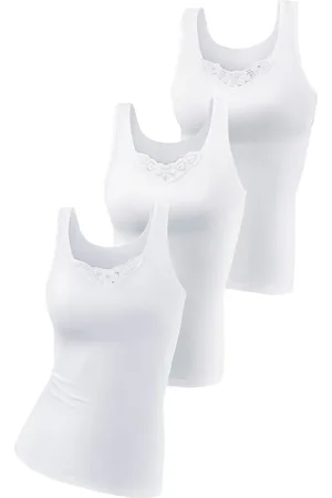 Petite Fleur Hemd van pure katoen, tanktop, onderhemd (3 stuks)