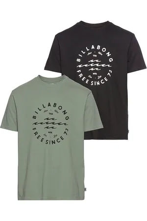 Billabong T-shirt BIG DAYS in set van 2 (2-delig, Set van 2)