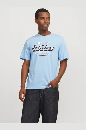 JACK & JONES Shirt met ronde hals JJELOGO TEE SS O-NECK 2 COL SS25 SN