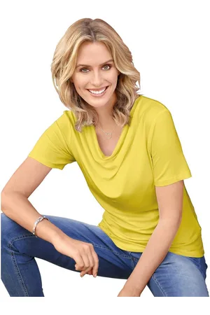 Classic Inspirationen Shirt met cascadehals Shirt (1-delig)