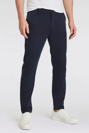 HUGO BOSS Chino tapered met boss-logo aan de achterkant