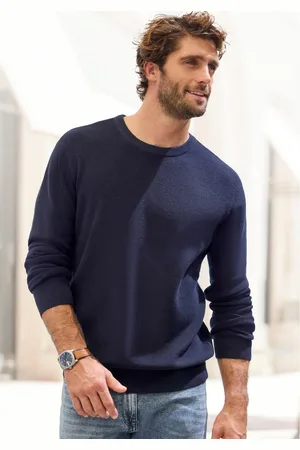 john devin Gebreide trui Pullover in modieuze kleuren van katoenmix