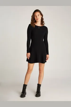 Tommy Hilfiger Gebreide jurk TJW F&F CABLE SWEATER DRESS