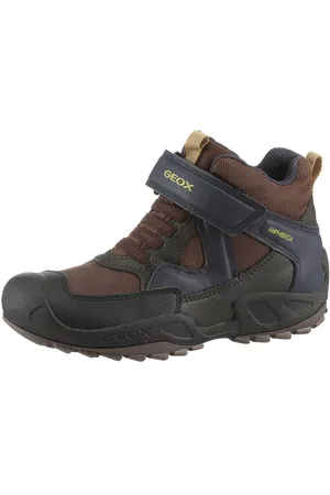 Geox Winterlaarzen J NEW SAVAGE BOY B ABX Trekkinglaarzen, winterlaarzen, kinderschoen met warme voering