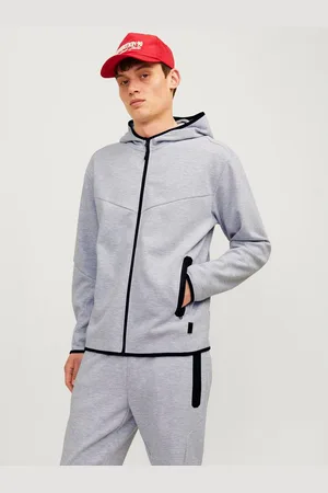 JACK & JONES Sweatvest JCOFUSION SWEAT ZIP HOOD NOOS
