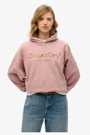 Superdry Hoodie VENUE METALLIC RELAXED HOOD