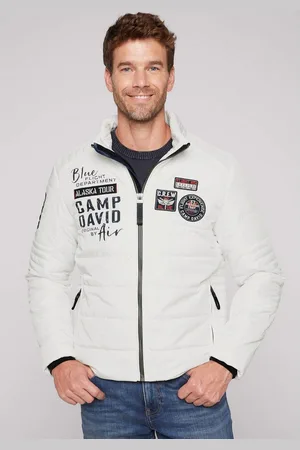 Camp David Outdoorjack met windbreaker-boord in de mouw