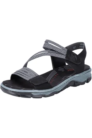 Rieker Sandalen zomerschoen, sandaal, klittenbandschoen, in sportieve uitstraling