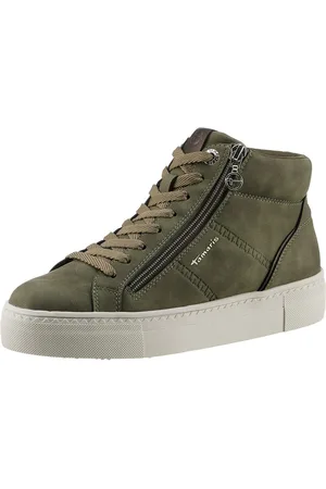Tamaris Plateausneakers high-top sneaker, vrijetijdsschoen, veterschoen, gevoerde schacht