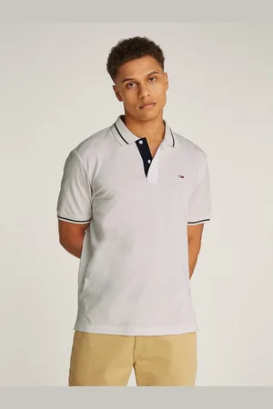Tommy Hilfiger Poloshirt TJM REG TIPPED POLO met gestreepte details