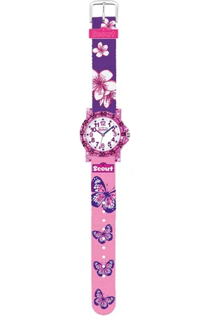 Scout Kwartshorloge The It-Collection Horloge, kinderhorloge, leerhorloge, cadeau-idee, schoolbegin, meisjes
