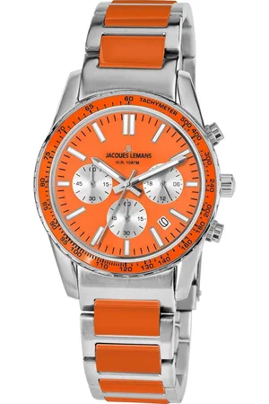 Jacques Lemans Chronograaf Liverpool, 1-2059L Quartz horloge, armbanduhr, herenhorloge, dameshorloge, tot 10 bar waterdicht