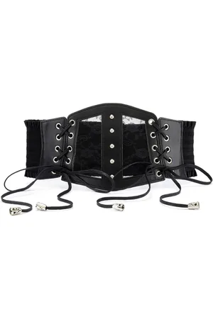 Lascana Tailleriem Stretchriem met kant in corsage-look, voor jurk & overall