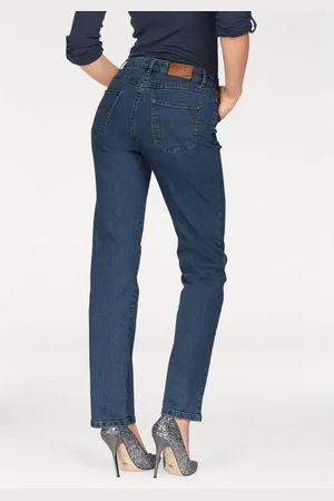 ARIZONA Rechte jeans Annett comfortabele pasvorm, 5-pocket-stijl, hoge taille