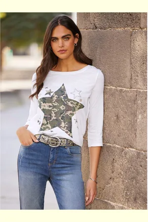 Heine Shirt met 3/4 mouwen Shirt (1-delig)