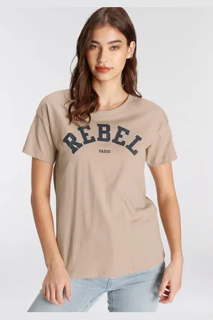 AJC T-shirt met trendy print