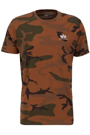 Alpha Industries T-shirt Men - T-Shirts Backprint T Camo