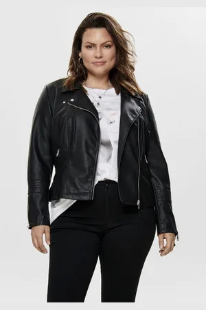 ONLY Imitatieleren jack CAREMMY FAUX LEATHER BIKER