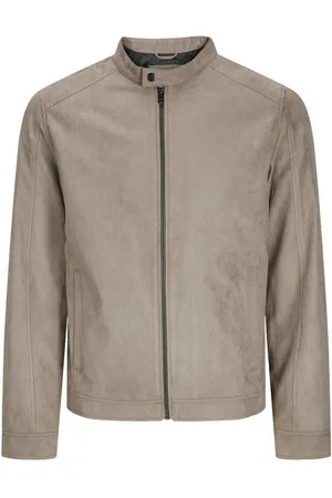 JACK & JONES Imitatieleren jack JJEDYLAN CLEAN JACKET NOOS